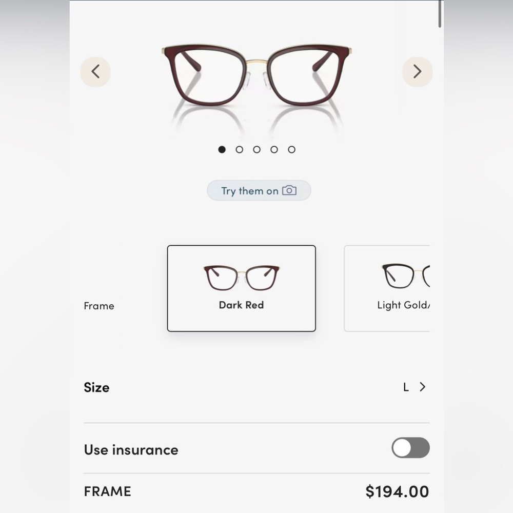 Michael Kors glasses
